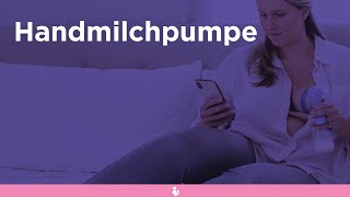 Handmilchpumpe  Milchpumpen von Lansinoh [upl. by Shelli]