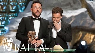 Ant And Decs Saturday Night Takeaway Wins Entertainment Programme  BAFTA TV Awards 2017 [upl. by Eb]