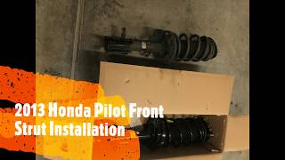 2013 Honda Pilot Front Struts FWD 20092015 [upl. by Auqenwahs]