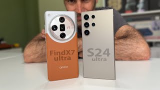 Oppo Find X7 Ultra vs Samsung Galaxy S24 Ultra  ¿CUAL ES MEJOR [upl. by Ellard]