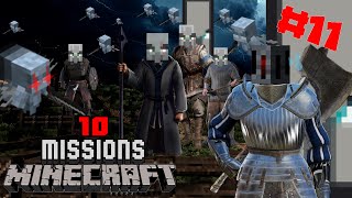 ศึกPlayer VS Pillager and Evoker10 missions minecraft Ep11 [upl. by Fran944]