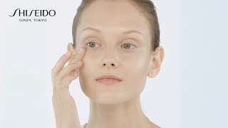 How To  Tinted Gel Foundation  SHISEIDO [upl. by Hareehahs]