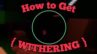 How to Get quot WITHERING quot Badge  FNaF RP Legacy  Roblox [upl. by Arch849]