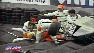 Ayrton Senna Big Crash 1991 F1 Mexico Qualifying [upl. by Jaime]