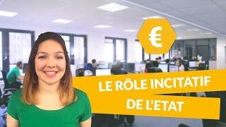 Le rôle incitatif de lEtat  Economie  Première ES  digiSchool [upl. by Arvell]