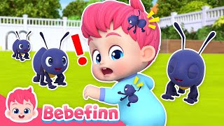 🐜 The Little Tiny Ants ㅣEP138ㅣSong for KidsㅣBebefinn Nursery Rhymes [upl. by Akemit]