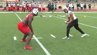 Kendrick Blackshire Highlights 258 Rivals Camp Series Dallas 2018 [upl. by Lotsirhc]