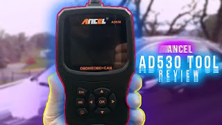 ANCEL AD530 Tool Review▶️ Ancel OBD2 Reader OBD2 Reader amp Battery Tester [upl. by Bora764]