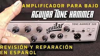 Aguilar Tone Hammer 3 Band PreampDI [upl. by Ennaitak630]