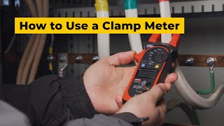 How to Use a Clamp Meter [upl. by Aicargatla807]