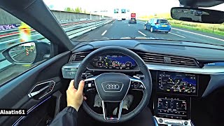 The New Audi Q8 ETron 2024 Test Drive [upl. by Anisamot624]