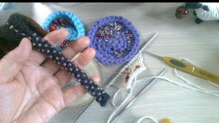 Adding Beads to Your Knitting Project [upl. by Ahsielat743]