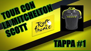 Tour de France 2019 Tour con la Mitchelton  Scott  analisi tappa 1 Tour de France  Gameplay [upl. by Namia]