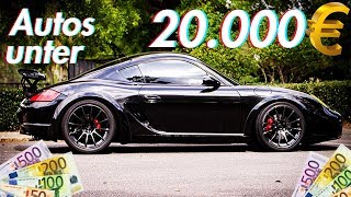 Die besten Anfänger Autos für unter 20000€  RB Engineering  Porsche Cayman [upl. by Anilek]