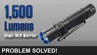 🔦 Perfect 1500 Lumens  Olight M2R Warrior [upl. by Alanna]