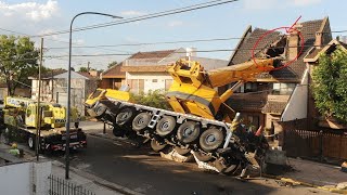 TOP 20 Dangerous Heavy Equipment Operator Fails  Idiots Crane Truck amp Dozer FAILS Compilation [upl. by Isdnil]