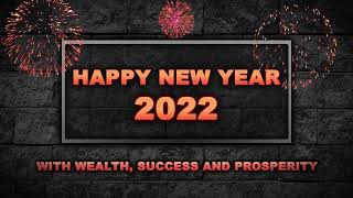 Happy New Year 2022 Status Video  Best Happy New Year Status 2022 Wishes [upl. by Dorcy]