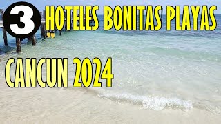 🔴 hoteles Cancún TODO INCLUIDO  3 hoteles all inclusive  con la playa cancun viajes hotel [upl. by Jacquette244]