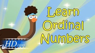 Ordinal Numbers 110 for Kids  Preschool amp Kindergarten Math  Kids Academy [upl. by Initof]