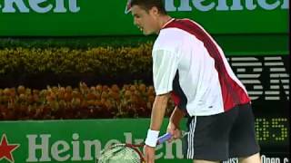 ATP2004AustralianOpenSFSafinvsAgassiENGflv [upl. by Garrott244]