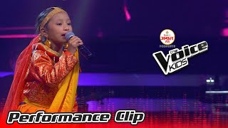 Prapti Tamang quotGairi Khet Ko Sirai Hanyoquot The Voice Kids  2021 [upl. by Carrol959]