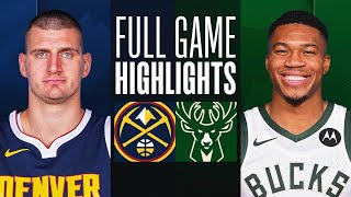 NUGGETS at BUCKS  FULL GAME HIGHLIGHTS  February 12 2024 [upl. by Godart807]