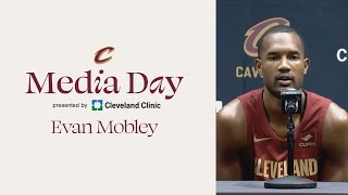 Evan Mobley  Media Day presented by Cleveland Clinic [upl. by Eimac]