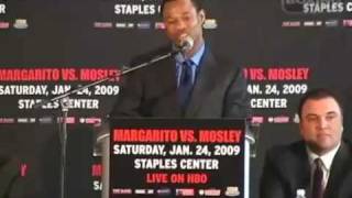 Margarito vs Mosley Final Press Conference Coverage [upl. by Winzler]