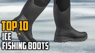 Top 10 Best Ice Fishing Boots In 2024 [upl. by Esetal534]