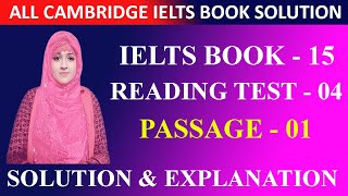 IELTS 15 READING TEST 4 PASSAGE 1  The Return of The Huarango Passage Answer With Explanation [upl. by Enelkcaj]