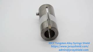 20CC Tungsten Alloy Syringe Shield [upl. by Notlim]