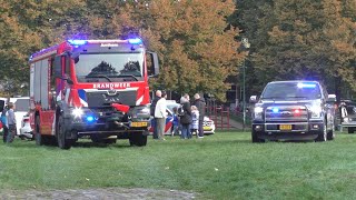 Open dag Arnhem  Brandweer amp Amerikaanse politie met spoed in Arnhem [upl. by Ennaoj]