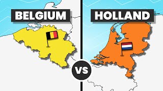 Which is Better The Netherlands or Belgium [upl. by Nnylacissej]