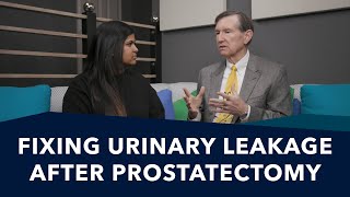 Fixing Urinary Leakage After Prostate Cancer Surgery  Ask A Prostate Expert Mark Scholz MD [upl. by Correna399]