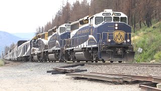 Skeena Pacific Video 2189 Rocky Mountaineer Railtour West Squilax BC 20240724 1649hrs [upl. by Chaffinch]