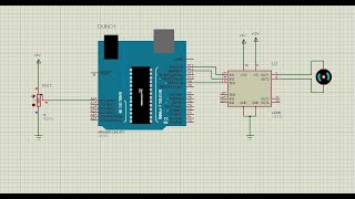 DC Motor Speed control through PWM signal using Arduino Proteus Simulation [upl. by Vi]