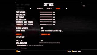 Black Ops 2  Video Settings and Controls  Unlocked FPS and 80 FOV [upl. by Herbie]