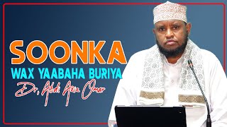 SOONKA IYO WAX YAABAHA BURIYA  Sh DrAbdiaziz Omar Ibraahim [upl. by Abrams]