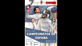 Barajas 2018  Campeonato de España U20 de Esgrima EQUIPOS [upl. by Garibald]