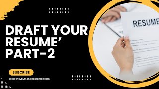 Resume Rejected Lets Build it  How to build ATS friendly resume Resume kaise banaye Part 2 [upl. by Thorma]