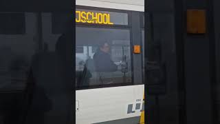 Fahrschule der Küstenstrassenbahn Kusttram Belgien  Rijschool De Lijn shorts [upl. by Ainoyek837]