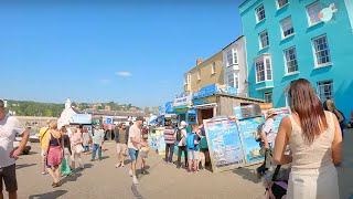 TENBY Wales Walking Tour [upl. by Hgeilyak]