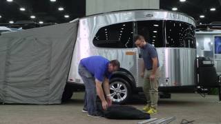 HowTo  Setting Up Tents on an Airstream Basecamp® Travel Trailer [upl. by Eniamrehc]