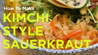 Kimchi Style Sauerkraut  Choices Markets [upl. by Quenna]