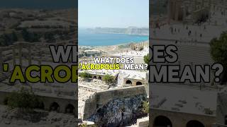 The Acropolis in Athens  travel greece shorts [upl. by Corena56]