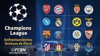 TODOS los GOLES de la Champions League Octavos de Final 2017ida HD720p [upl. by Damien94]