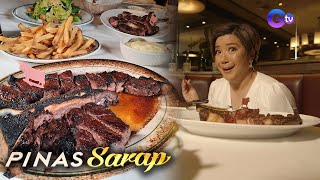 7000 pesos na steak gaano kaya kasarap  Pinas Sarap [upl. by Scott]