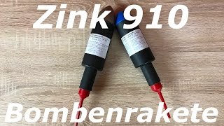 Zink Bombenrakete 910 GelbflimmerBlau amp Zink Bombenrakete 910 BrokatBlau [upl. by Endor]