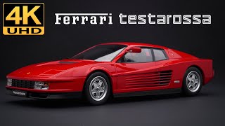 Ferrari Testarossa 4K UHD  118 KKScale [upl. by Girardi806]