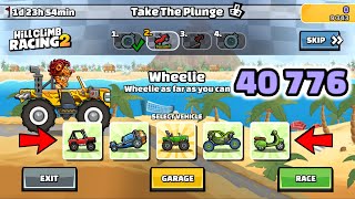 Hill Climb Racing 2 – 40776 42374 points in TAKE THE PLUNGE Team Event [upl. by Reizarf628]